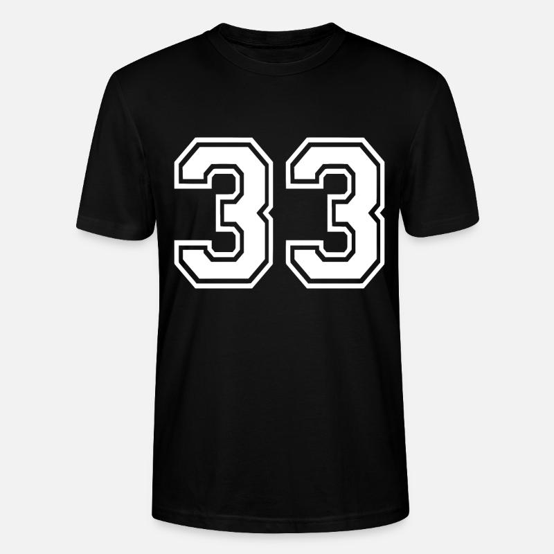 33 - Stanley/Stella Unisex Bio-T-Shirt CRAFTER - Schwarz