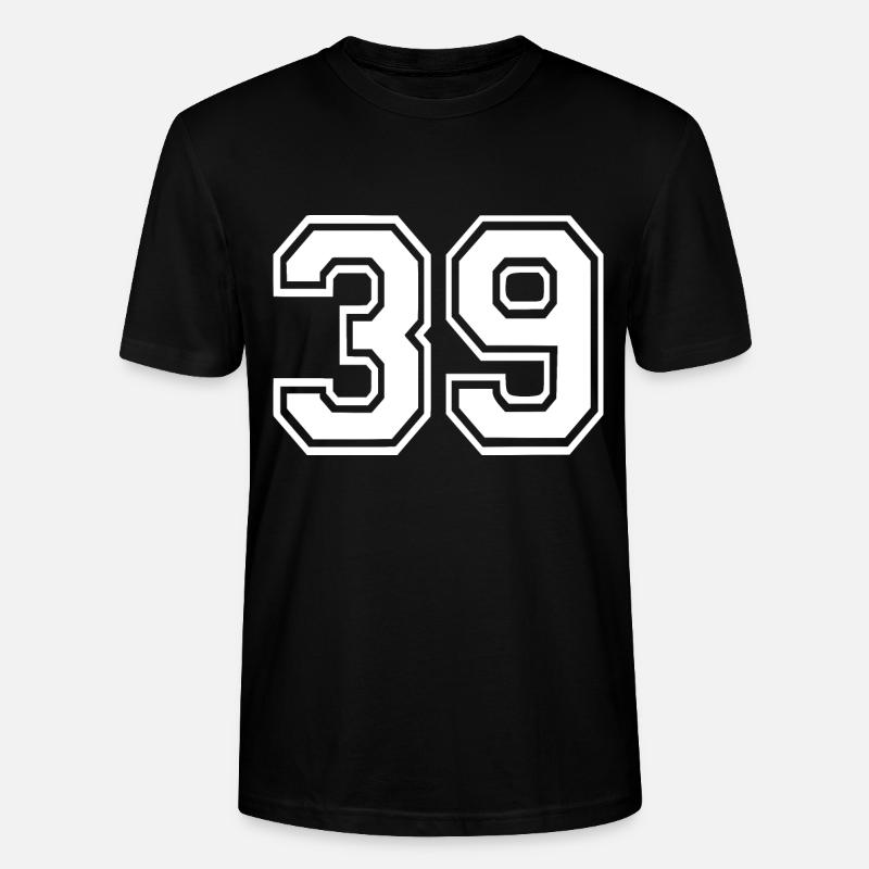 39 - Stanley/Stella Unisex Bio-T-Shirt CRAFTER - Schwarz