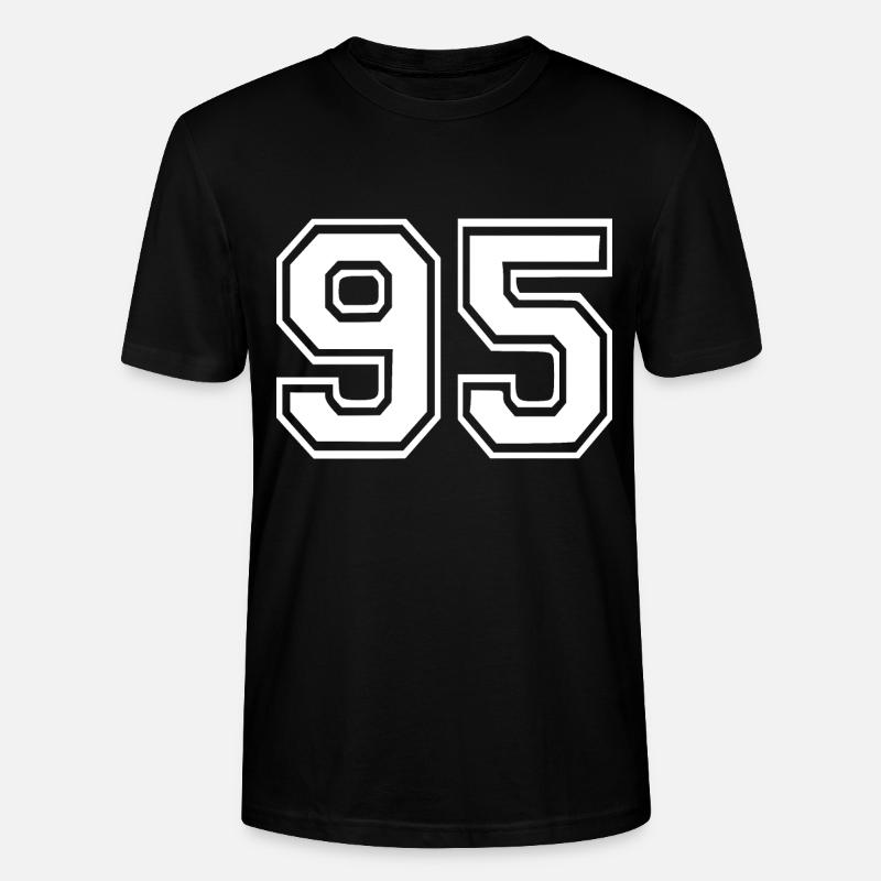 95 - Stanley/Stella Unisex Bio-T-Shirt CRAFTER - Schwarz