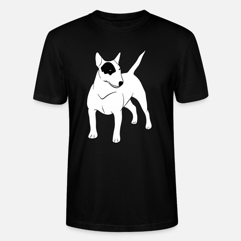 Bullterrier - Stanley/Stella Unisex Bio-T-Shirt CRAFTER - Schwarz