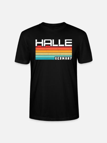 Halleserin Halleser Halle - Stanley/Stella CRAFTER Unisex Organic T-Shirt - black