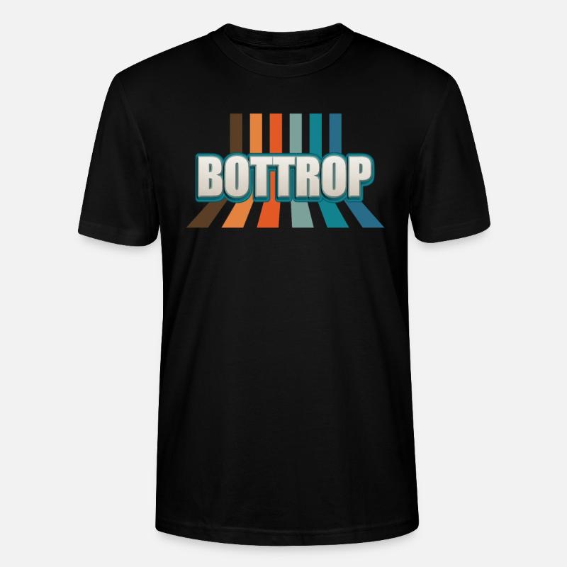 Bottroperin Bottroper Bottrop - Stanley/Stella Unisex Bio-T-Shirt CRAFTER - Schwarz