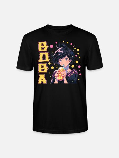 Anime et Boba Bubble Tea - T-shirt bio CRAFTER Stanley Stella Unisexe - noir