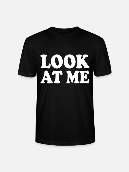 Look at me - T-shirt bio CRAFTER Stanley Stella Unisexe - noir
