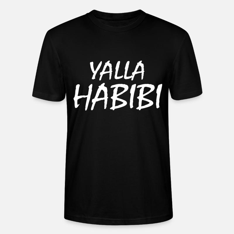 Yalla habibi - T-shirt bio CRAFTER Stanley Stella Unisexe - noir