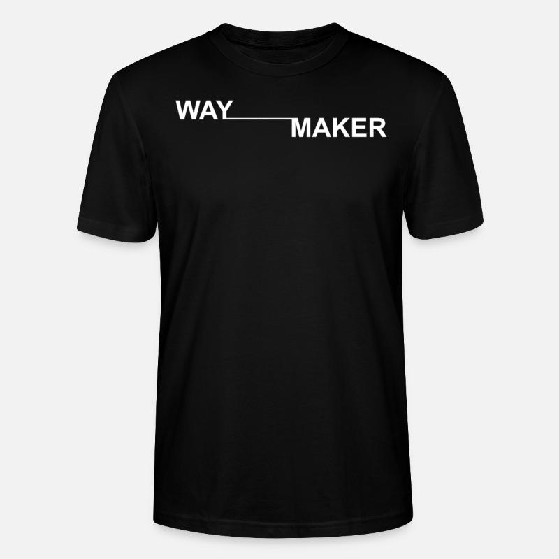 Waymaker - Stanley/Stella Unisex Bio-T-Shirt CRAFTER - Schwarz