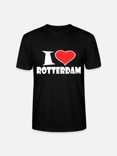 Rotterdam - T-shirt bio CRAFTER Stanley Stella Unisexe - noir