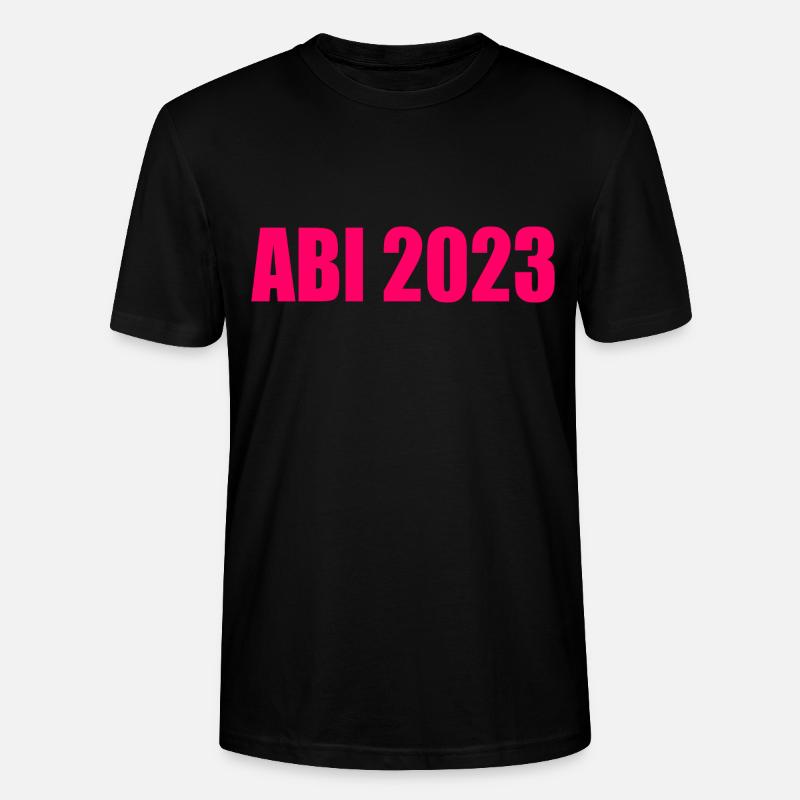 Abi 2023 - Stanley/Stella Unisex Bio-T-Shirt CRAFTER - Schwarz