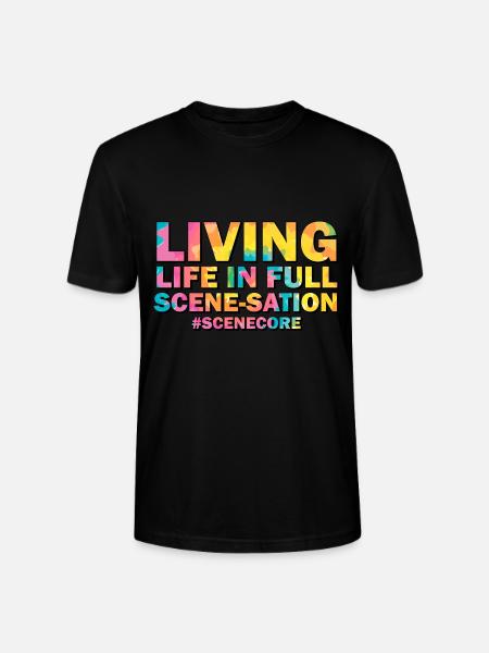 Funny Scenecore - Stanley/Stella CRAFTER Unisex Organic T-Shirt - black