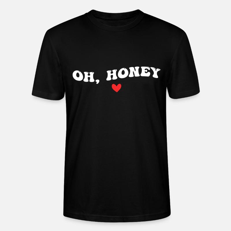 Oh, Schatz - Stanley/Stella Unisex Bio-T-Shirt CRAFTER - Schwarz