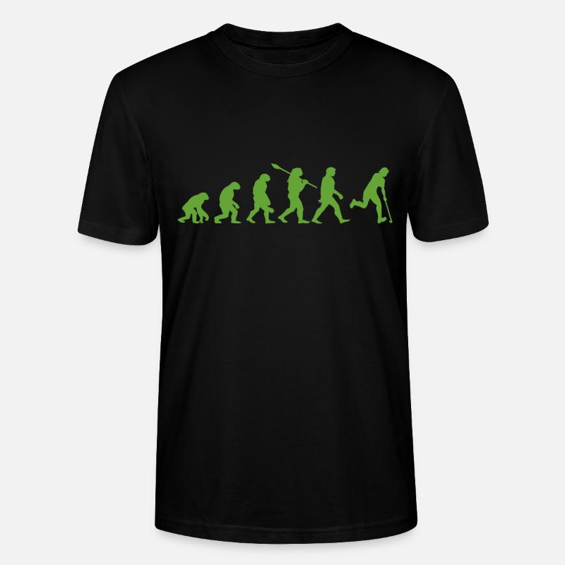Evolution Hockey - Stanley/Stella Unisex Bio-T-Shirt CRAFTER - Schwarz