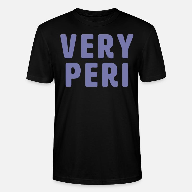Very Peri - Stanley/Stella Unisex Bio-T-Shirt CRAFTER - Schwarz