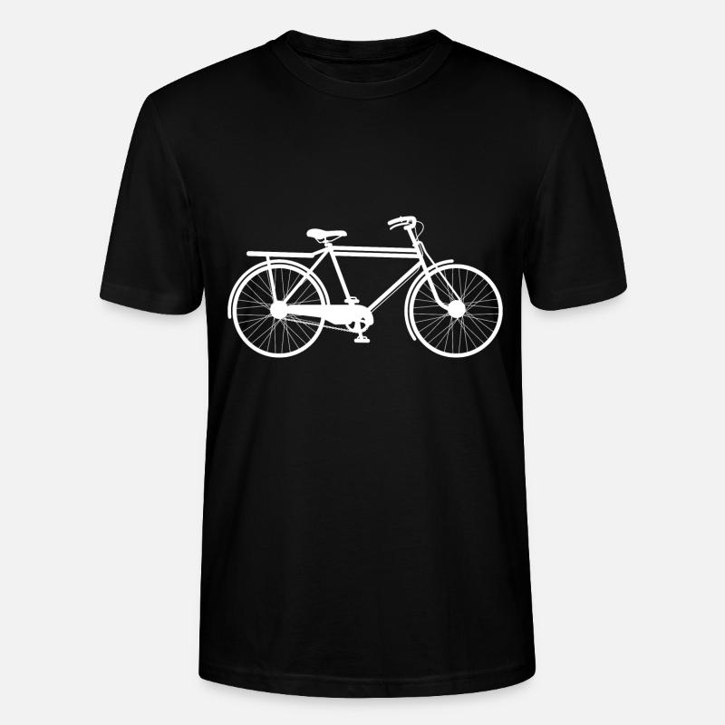 Fahrrad - Stanley/Stella Unisex Bio-T-Shirt CRAFTER - Schwarz