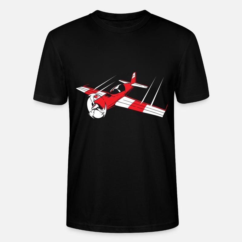 Modellflug - Stanley/Stella Unisex Bio-T-Shirt CRAFTER - Schwarz