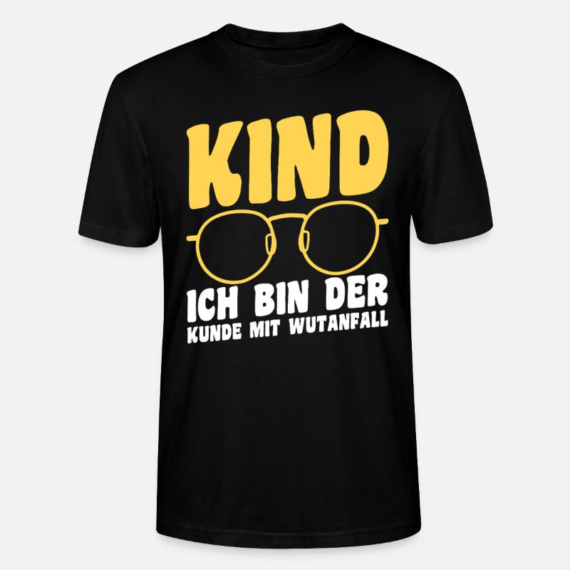Tochter Sohn - Stanley/Stella Unisex Bio-T-Shirt CRAFTER - Schwarz