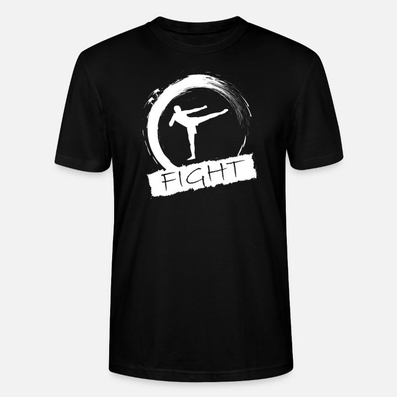 Kickboxer - Stanley/Stella Unisex Bio-T-Shirt CRAFTER - Schwarz