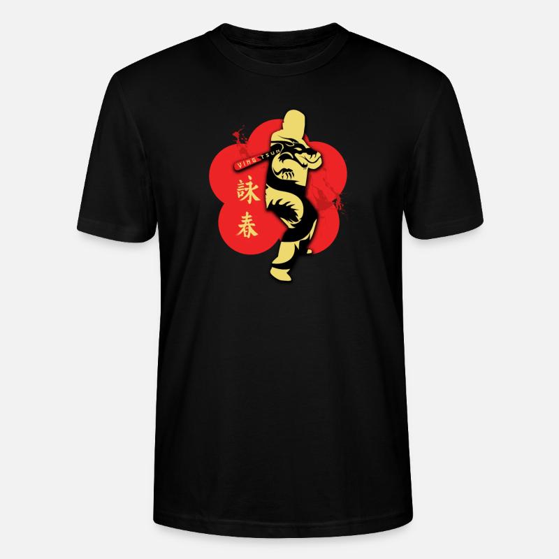 Ving Tsun Kung Fu - T-shirt bio CRAFTER Stanley Stella Unisexe - noir