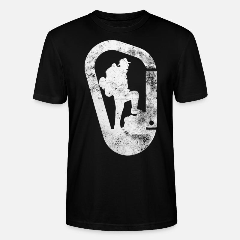 Wanderer - (2) - Stanley/Stella Unisex Bio-T-Shirt CRAFTER - Schwarz