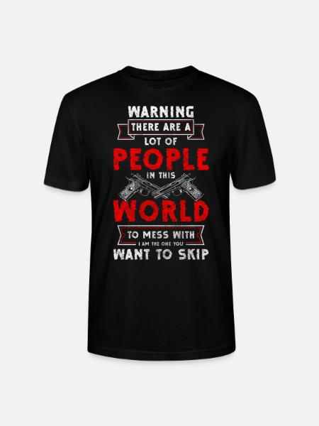 Waffe Gewehr Sport - Stanley/Stella Unisex Bio-T-Shirt CRAFTER - Schwarz