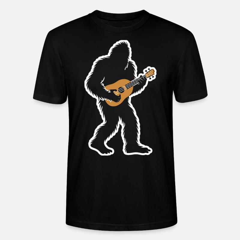 Gift for dulcimer lover - Stanley/Stella CRAFTER Unisex Organic T-Shirt - black
