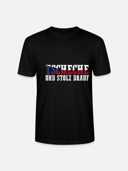 Tchèques République tchèque - T-shirt bio CRAFTER Stanley Stella Unisexe - noir