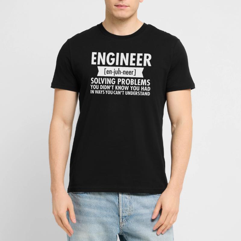Engineer - Solving Problems Stanley/Stella CRAFTER Unisex Organic T-Shirt