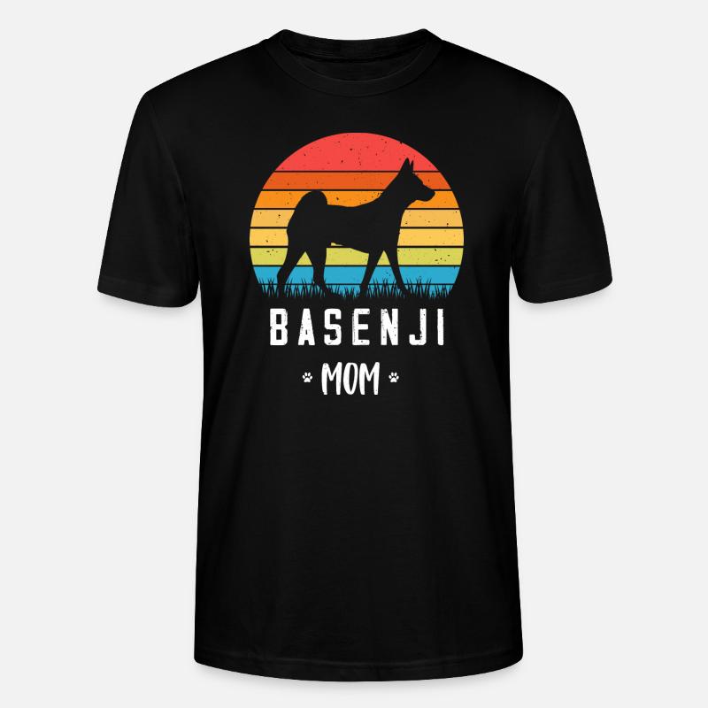 Basenji - Stanley/Stella Unisex Bio-T-Shirt CRAFTER - Schwarz