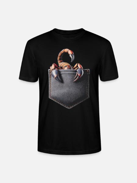 Skorpion - Stanley/Stella Unisex Bio-T-Shirt CRAFTER - Schwarz