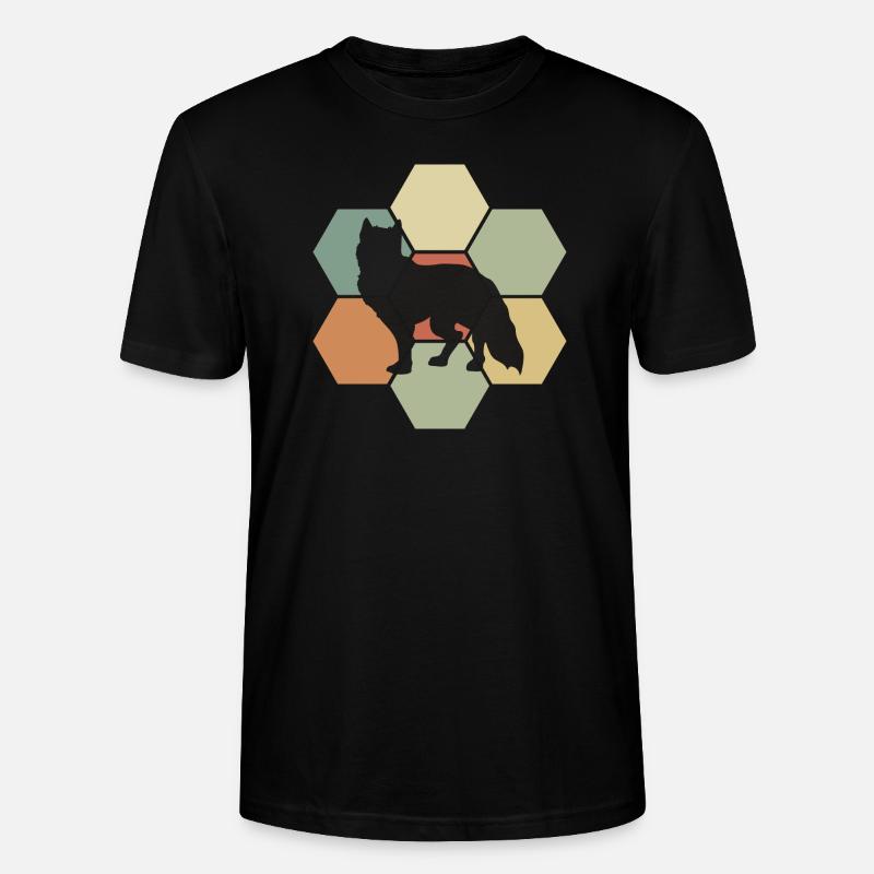 Renards Renards - T-shirt bio CRAFTER Stanley Stella Unisexe - noir