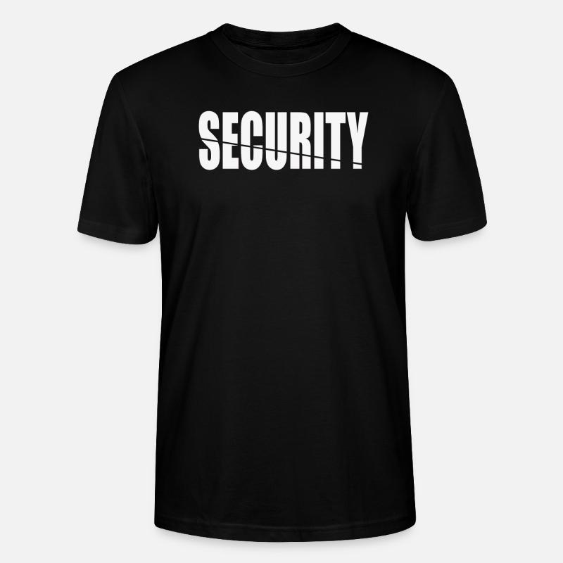 Security - Stanley/Stella Unisex Bio-T-Shirt CRAFTER - Schwarz