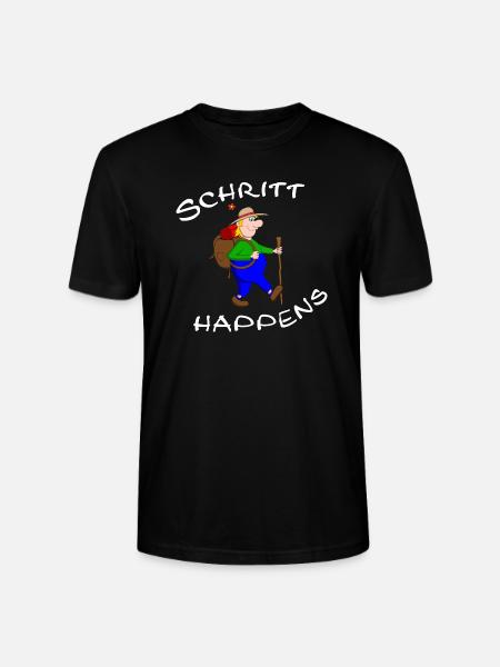 wanderlust - Stanley/Stella CRAFTER Unisex Organic T-Shirt - black