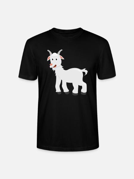 Goat - Stanley/Stella CRAFTER Unisex Organic T-Shirt - black