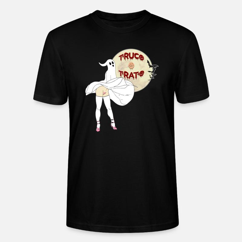 Süßes oder Saures - Stanley/Stella Unisex Bio-T-Shirt CRAFTER - Schwarz