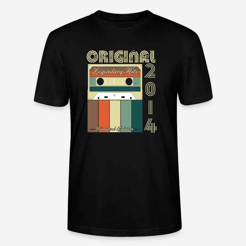 Legendäres Jubiläum 2014 - Stanley/Stella Unisex Bio-T-Shirt CRAFTER - Schwarz