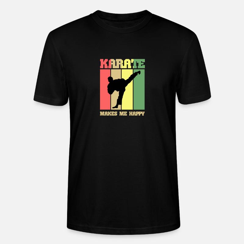 karate - Stanley/Stella Unisex Bio-T-Shirt CRAFTER - Schwarz