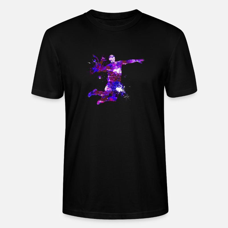 volley-ball - T-shirt bio CRAFTER Stanley Stella Unisexe - noir