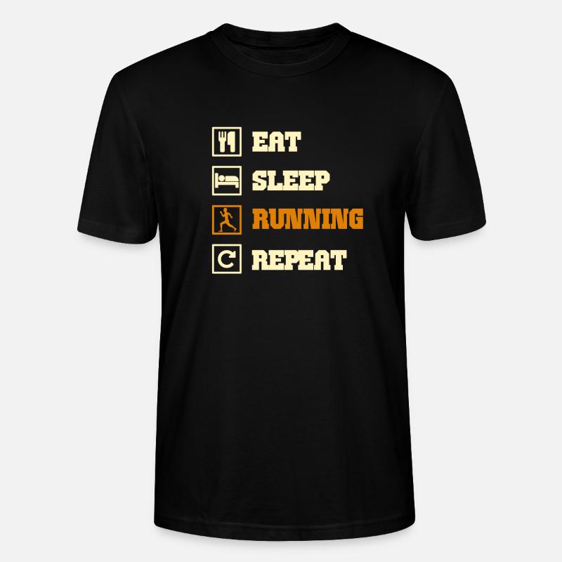 running - Stanley/Stella Unisex Bio-T-Shirt CRAFTER - Schwarz