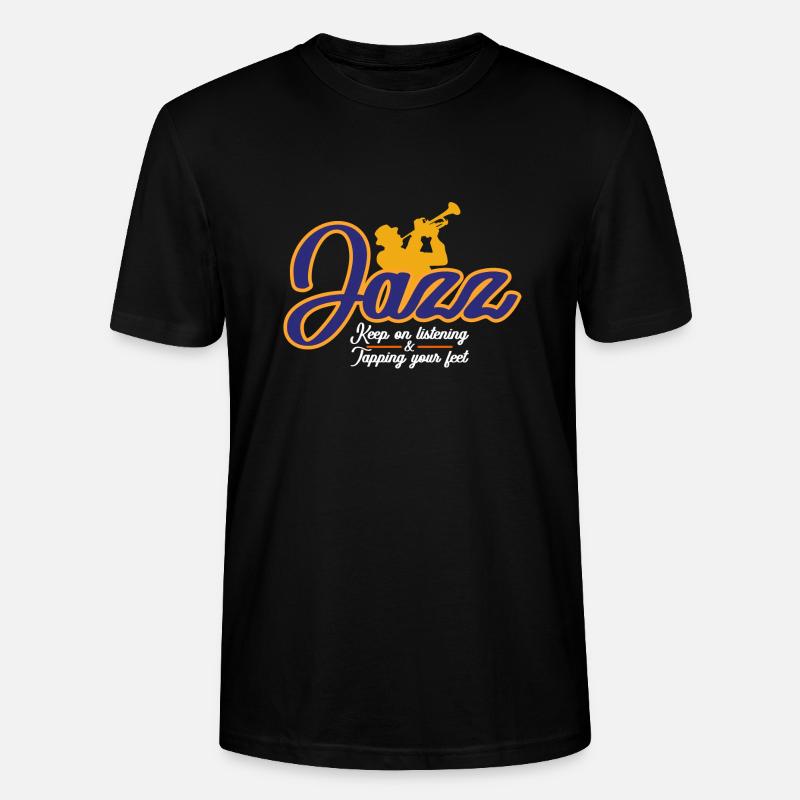 Jazz - Stanley/Stella Unisex Bio-T-Shirt CRAFTER - Schwarz