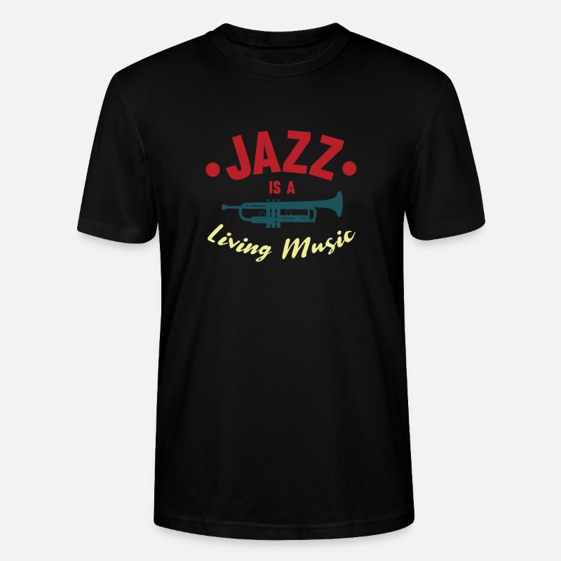 Jazz - Stanley/Stella Unisex Bio-T-Shirt CRAFTER - Schwarz