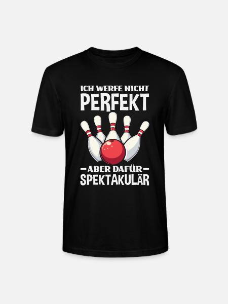 Nicht Perfekt Aber Spektakulär - Stanley/Stella Unisex Bio-T-Shirt CRAFTER - Schwarz
