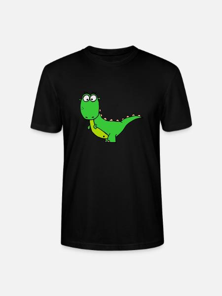 Dino - T-shirt bio CRAFTER Stanley Stella Unisexe - noir