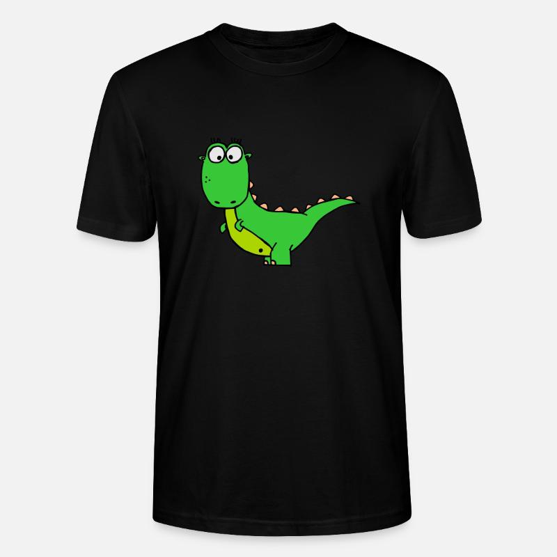 Dino - T-shirt bio CRAFTER Stanley Stella Unisexe - noir