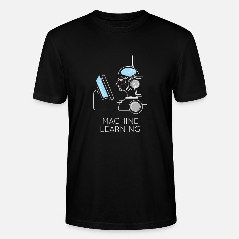 Machine Learning Ai - Stanley/Stella Unisex Bio-T-Shirt CRAFTER - Schwarz