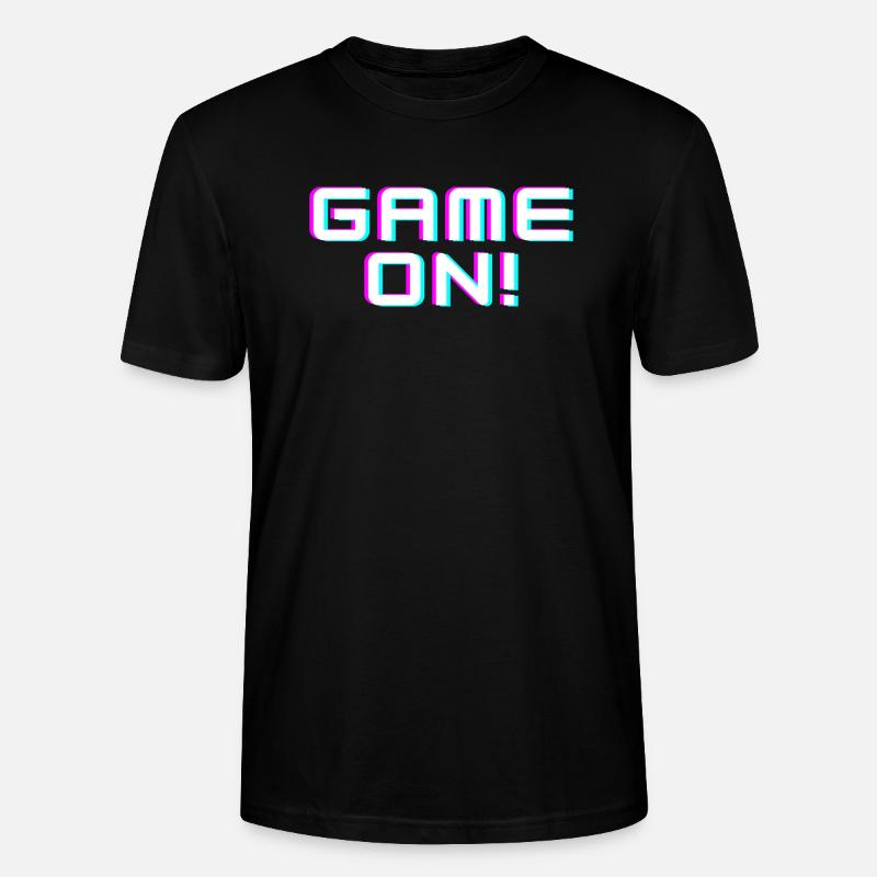 Game On - Stanley/Stella Unisex Bio-T-Shirt CRAFTER - Schwarz