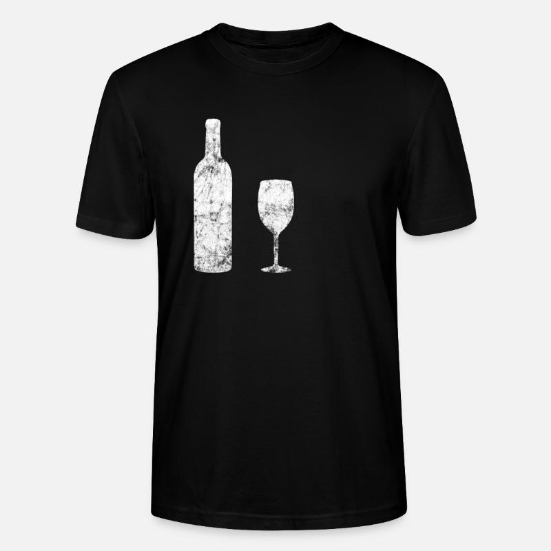 vin - T-shirt bio CRAFTER Stanley Stella Unisexe - noir