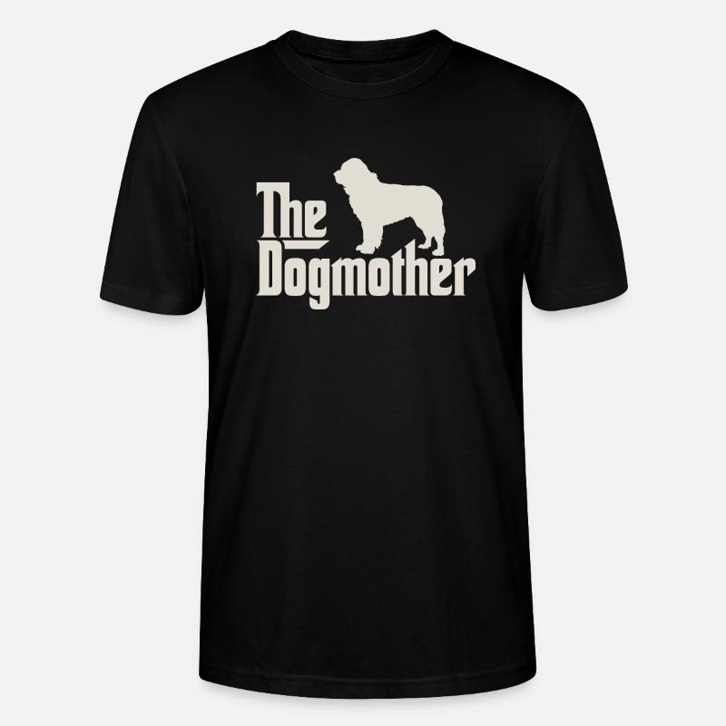 Le Dogmother - Terre-Neuve - T-shirt bio CRAFTER Stanley Stella Unisexe - noir