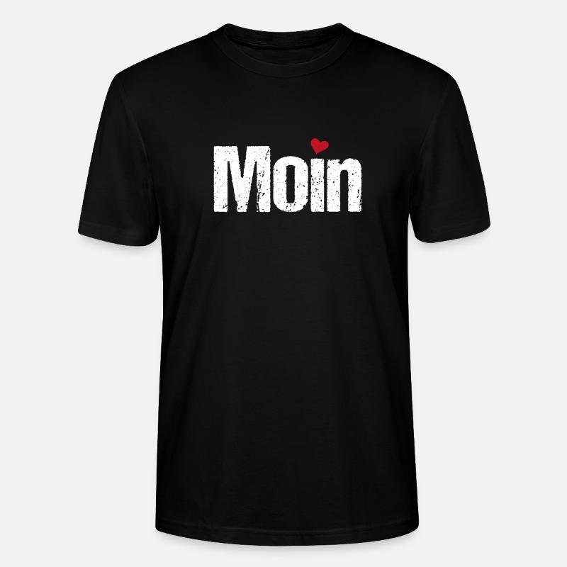 Moin Herz - Stanley/Stella Unisex Bio-T-Shirt CRAFTER - Schwarz