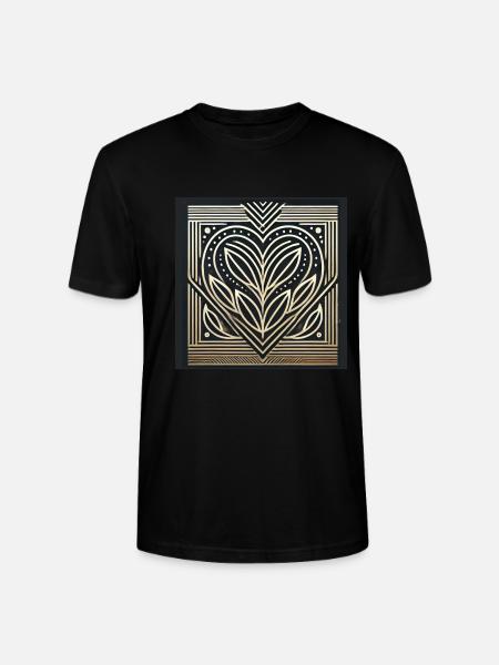 Tribal modern Design - Stanley/Stella CRAFTER Unisex Organic T-Shirt - black