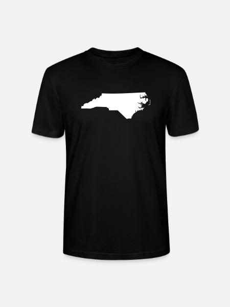 North Carolina - Stanley/Stella Unisex Bio-T-Shirt CRAFTER - Schwarz