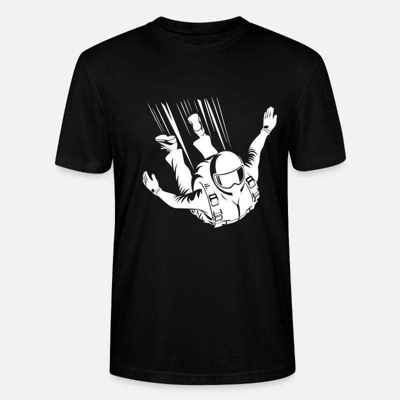 Parachutisme Saut en parachutisme cool - T-shirt bio CRAFTER Stanley Stella Unisexe - noir